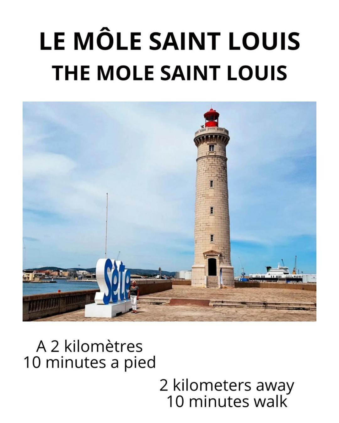 Appartement Le Duo Sètois à Sète Extérieur photo